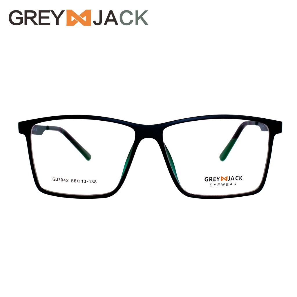 

Grey Jack 7042 Frame Kacamata Fashion TR90 Pria & Wanita Lensa Normal