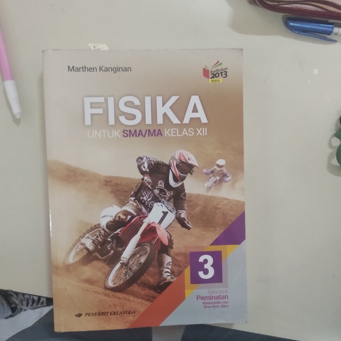 

❤BISA COD❤ buku fisika sma kelas XII 12 3 erlangga marthen kainginan k13 revisi