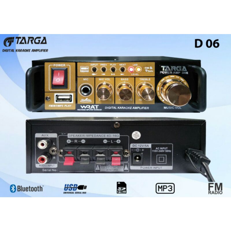 Amplifier Mini Targa D-06