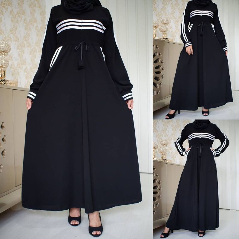 abaya hitam turkey gamis arab saudi india outer zhephy