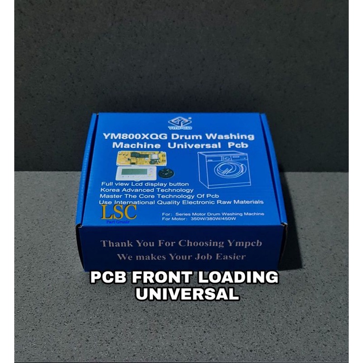Modul PCB Biru YM800XQG Mesin Cuci Front Loding Universal