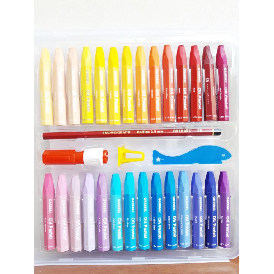 

Terbaru Crayon / Oil Pastel Grebel 55 Warna