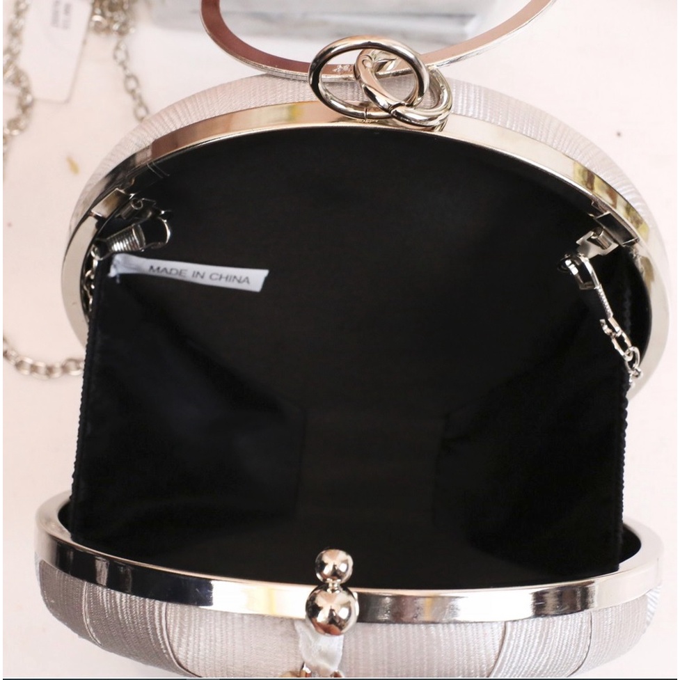 TFT AX200298 92956 AX956 D43 (1 KG MUAT 3) TAS PESTA WANITA IMPORT TAS PESTA BULAT IMPORT CLUTCH PARTY BEST SELLER 3526