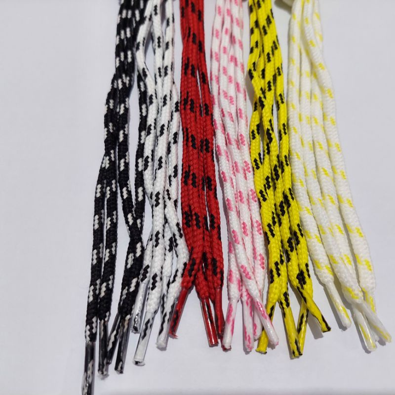 (Panjang) Tali Sepatu Bulat Motif