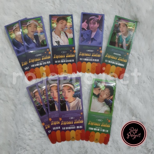 THE BOYZ - Ticket Hyunjae Q Sangyeon Younghoon New Kevin Thrill Ride
