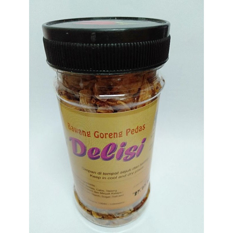 

Delisi || Bawang Goreng Pedas 60grm ||