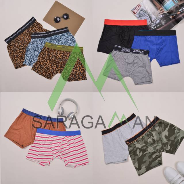 Celana dalam pria Boxer-4