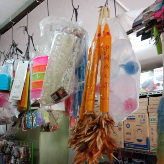 Ay00 Kemoceng Bulu ayam Super 58 cm