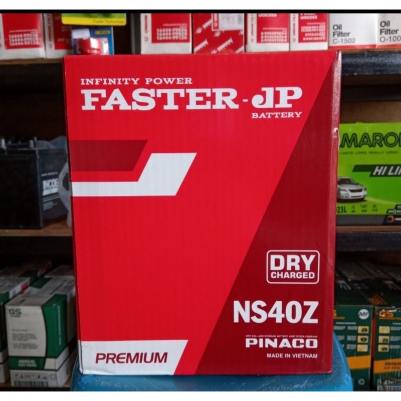 aki batere mobil Faster Dry NS40Z avanza xenia pengganti  GS NS 40 Z