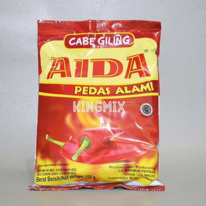 

Cabe bubuk Aida 250 g | Aida Bubuk Cabai Giling 250g