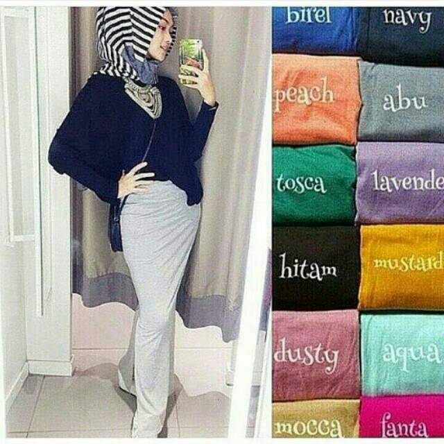 Skinny Skirt Warna Lengkap