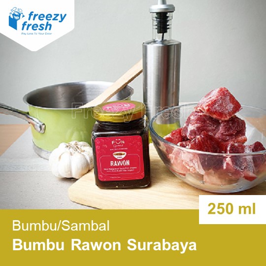 

Daging sop dan Bumbu rawon daging