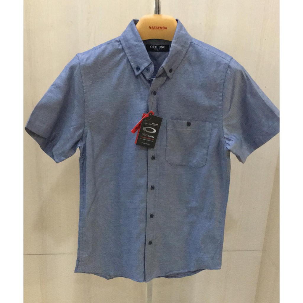 Kemeja Man Oto Ono / Kemeja Pria Hassenda Ori