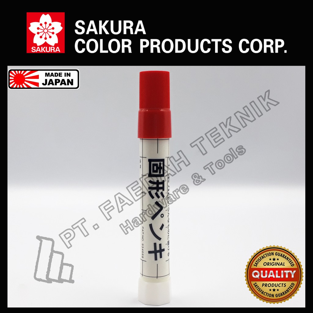 

Solid Marker Sakura KSC#19 Merah Made in Japan