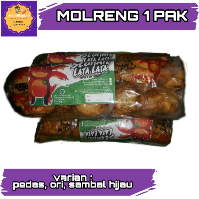 

[COD] Molreng Cimol Goreng Seuhah Lata Lata Bang Bana Pedas Kripik Baso Basreng