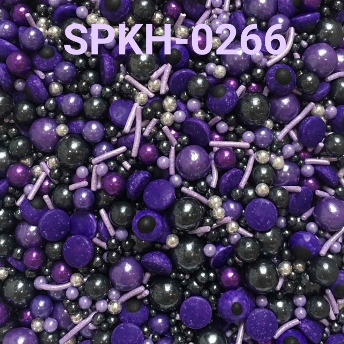 

SPKH-0266 SPRINKLES SPRINKLE SPRINGKEL 500GR MUTIARA UNGU HITAM EKSKLUSIF