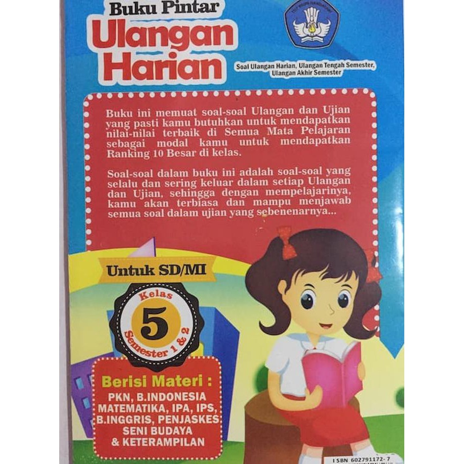 Terlaris Buku Pintar Ulangan Harian Untuk Sd Kelas 5 Satu Buku Untuk Satu Thn Shopee Indonesia