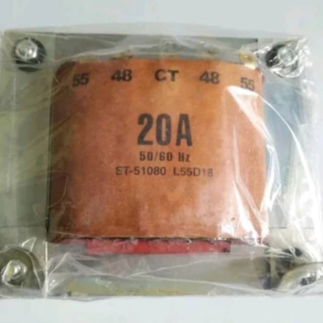 Trafo ERA 20A CT 55V murni