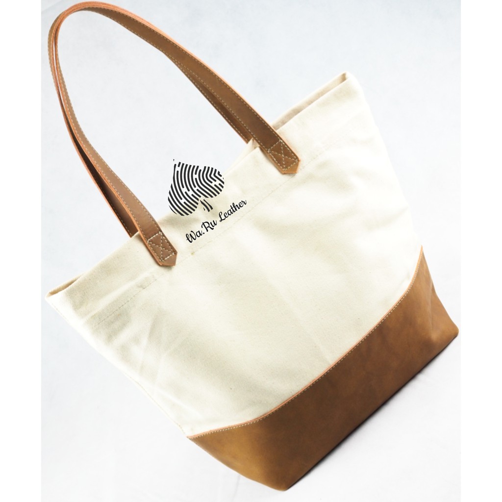 NEW MODEL 2021 Tas Kerja Wanita Totebag Kulit Asli