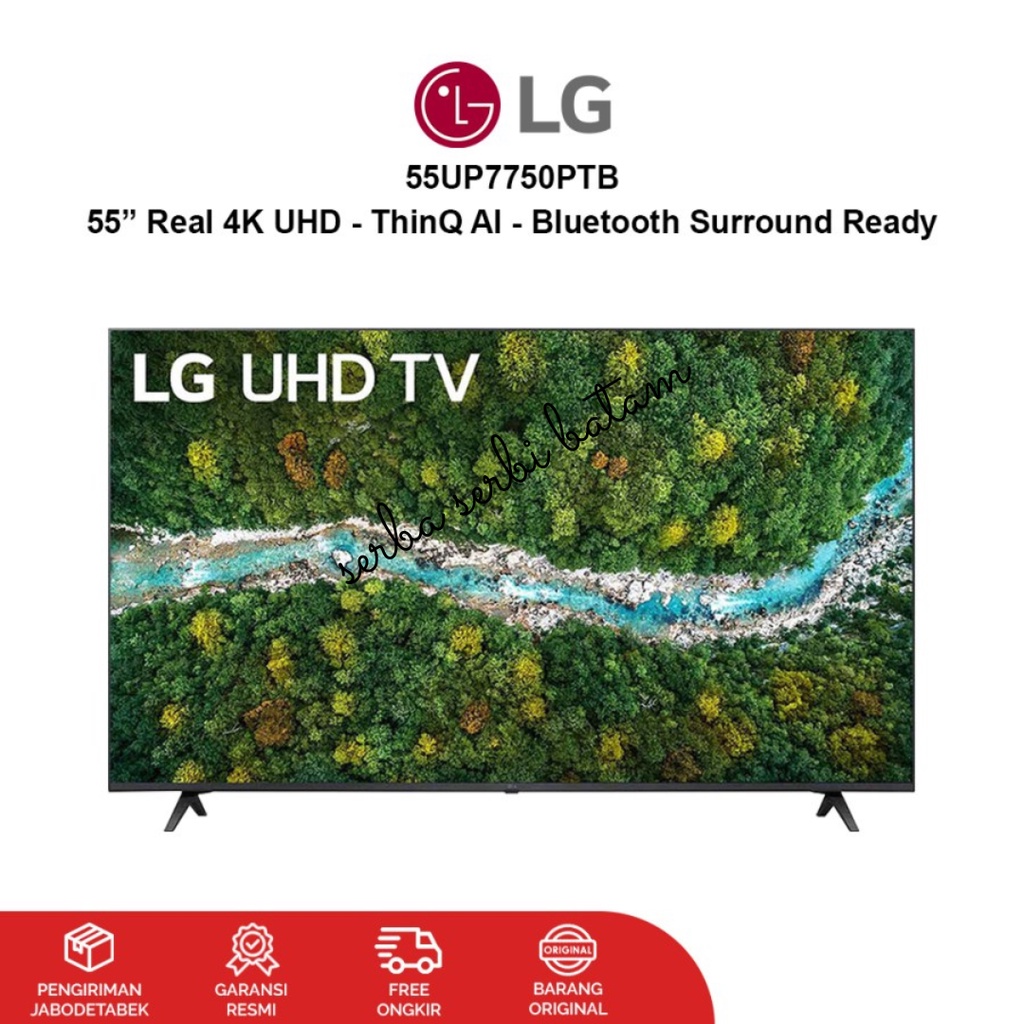 LG 55UP7750 LED TV UHD 4K SMART TV 55 INCH LG 55UP7750PTB 4K UHD HDR BATAM