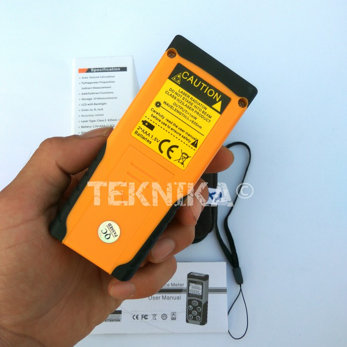 Alat Pengukur Jarak Laser Distance Meter 100m Meteran Laser Digital