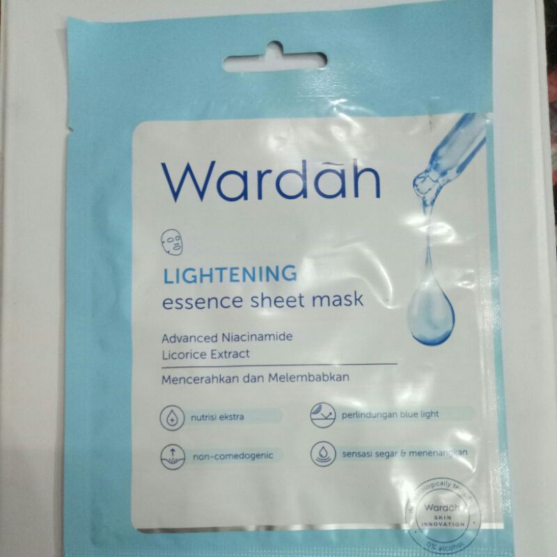 Wardah lightening Essence sheet mask