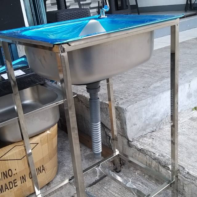 BAK CUCI PIRING KAKI FULL STAINLESS/ BAK CUCI PIRING