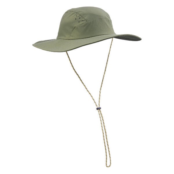 Decathlon Forclaz Topi Anti-UV Pria Trek 500 - Khaki - 8526267