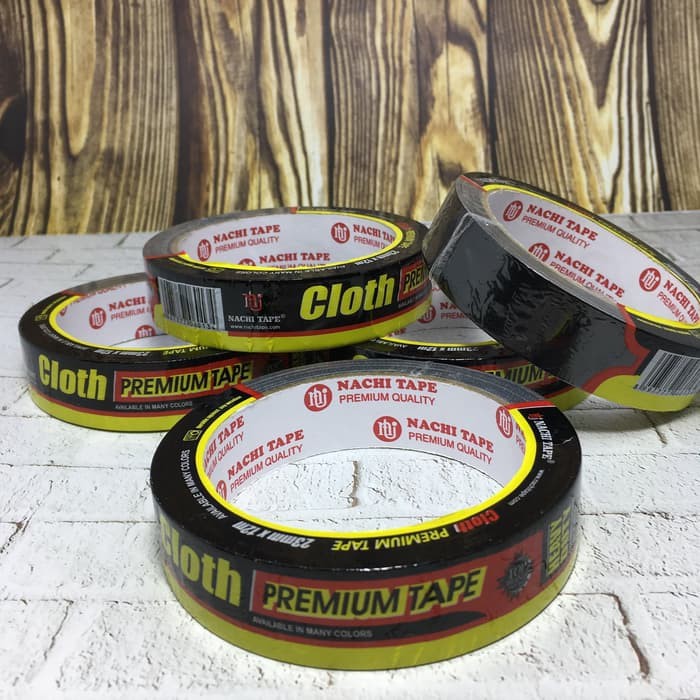 

CLOTH TAPE NACHI / LAKBAN HITAM NACHI 23 MM X 12 M