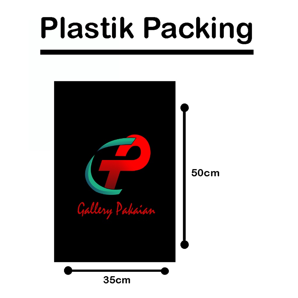 plastik kemasan paking 100 lembar 35x50cm tebal termurah