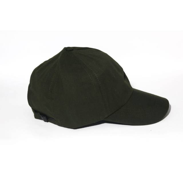 Topi Polos Baseball Hijau Army Murah