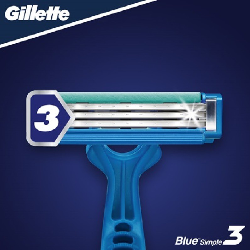 Gillette Blue Simple 3