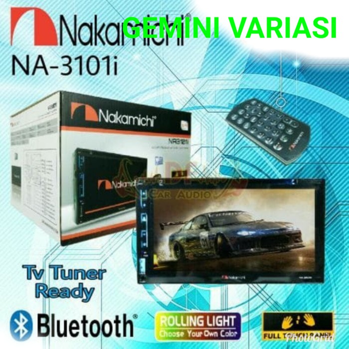 DOUBLEDIN HEADUNIT TV MOBIL NAKAMICHI YD D-71 NA-3101 I/NA 3101I/NA3101I