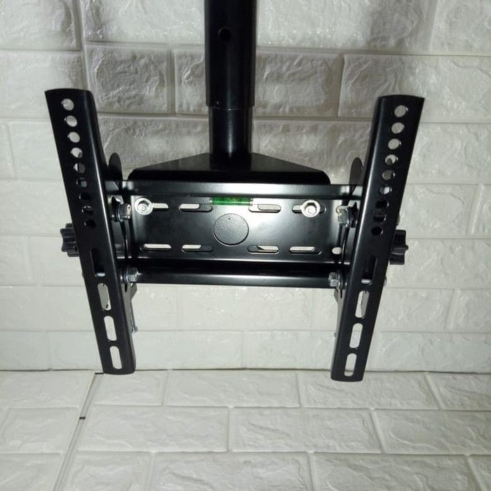 BRACKET PLAFON GANTUNG TV 49 48 45 43 INCH WATER PASS 2 METER