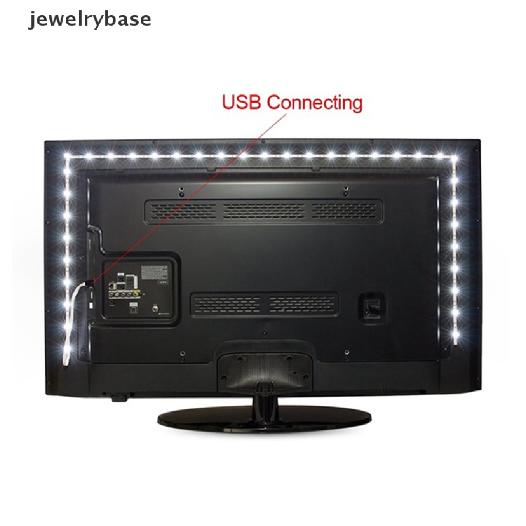 (jewelrybase) Lampu Strip LED 5V Dengan Port USB Untuk Dekorasi TV