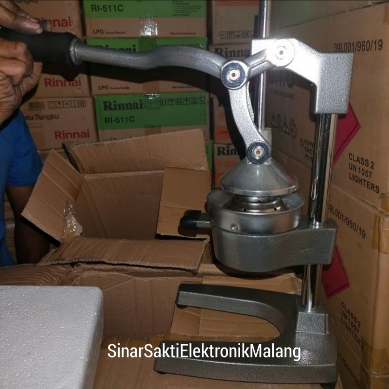 Alat Peras Jeruk / Perasan Jeruk / Lemon Manual Hand Juicer Stainless Steel Press