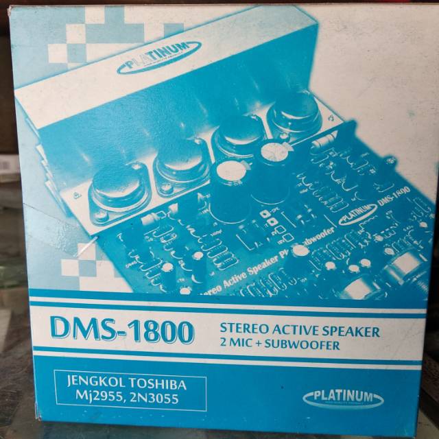 TONE CONTROL KIT SPEAKER AKTIF + SUBWOOFER + 2 MIC - DMS-1800
