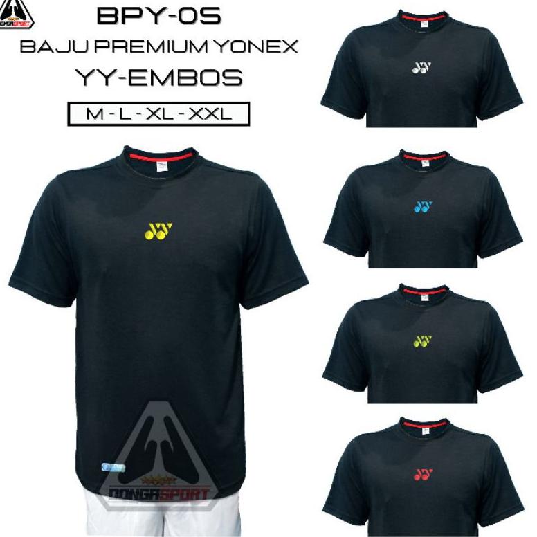((BISA COD)) BPY-05 YY EMBOS BAJU BADMINTON PREMIUM YONEX KAOS BULUTANGKIS PREMIUM JERSEY BADMINTON