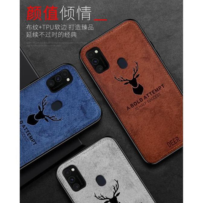 OPPO K3 DEER CLOTH HARD CASE ORIGINAL DENIM JEANS COVER HARDCASE TPU
