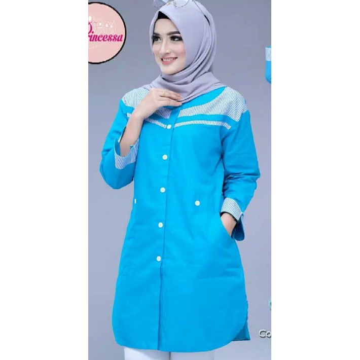 baju atasan tunik aulia