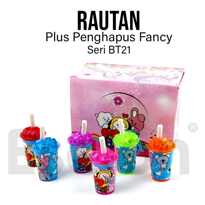 

RAUTAN MODEL GELAS CUP + PENGHAPUS KARAKTER BTS BT21