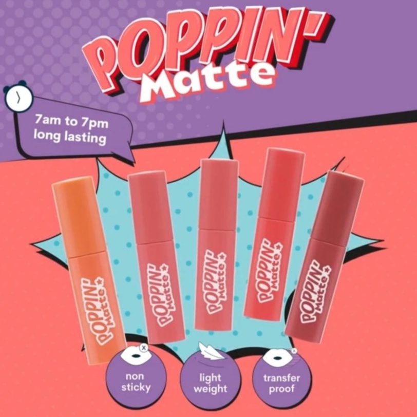 EMINA POPPIN' MATTE / X CHATIME 4,5G