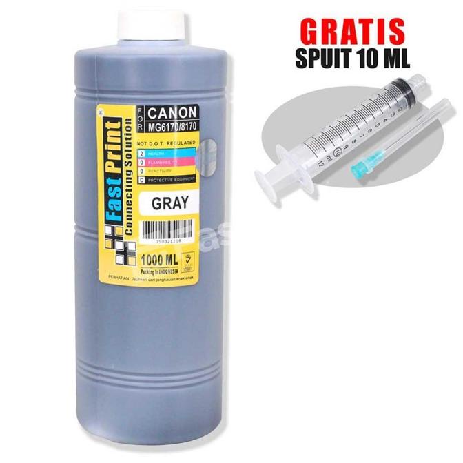 

best produk] Tinta Dye Based Photo Premium Canon MG6170 MG8170 Gray 1000 ML