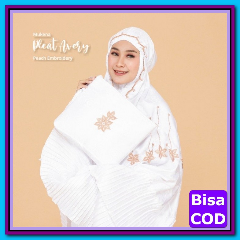 Mukenah Polos Jumbo Model Terbaru 2021 Bahan Kaos Jersey Tebal Mu ZY141 Mukena Dewasa Pleat Avery (