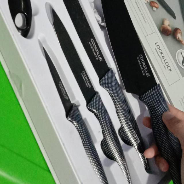 Pisau set lock n lock