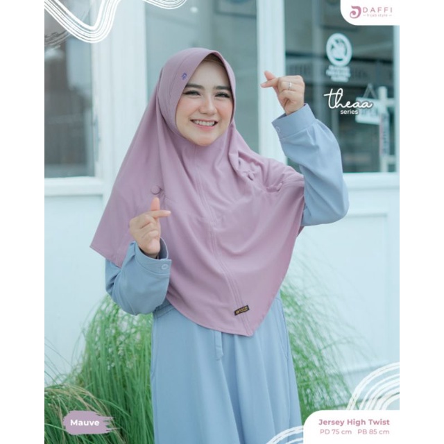 Jilbab instan Daffi | Hijab instan | Bergo Daffi Theaa