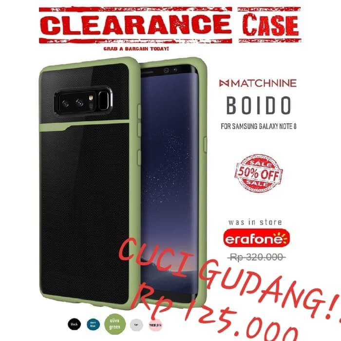 CASE GALAXY NOTE 8 MATCHNINE BOIDO