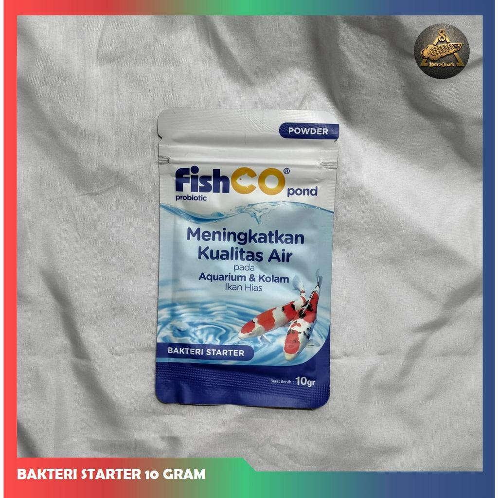 BAKTERI STARTER 10 GRAM BAKTERI BAIK PROBIOTIK PENJERNIH AIR AQUARIUM KOLAM FILTER AQUASCAPE MEDIA FILTRASI AIR