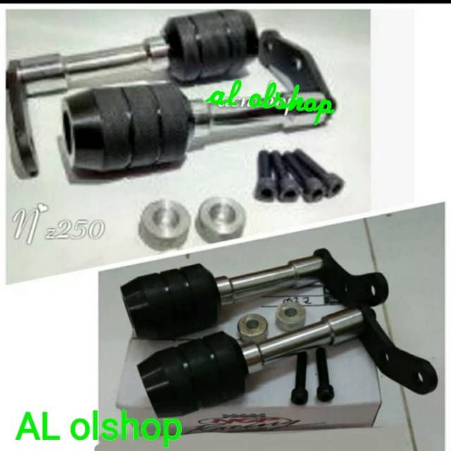 Frame slider ninja z250 pelindung fairing ninja z250