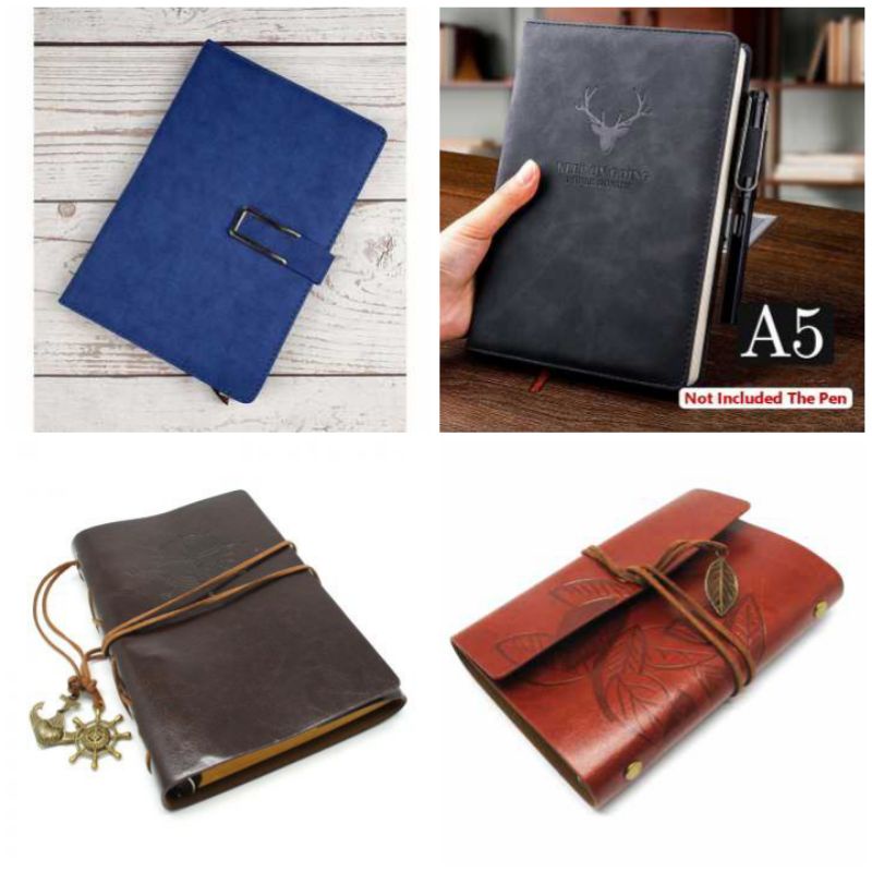 

Buku Blinder Catatan Diary Atau Kerja Cover Kulit Kertas A5 Kualitas Terbaik